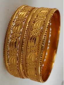 Gold Plated Bangles